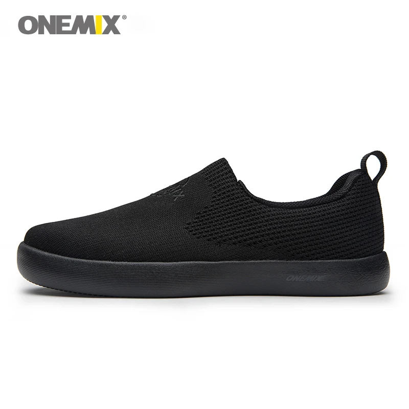 

ONEMIX Black sneakers woman For Jogging Women Light All-Match Men Sport Shoes Outdoor Walking Casual Female Sneakers