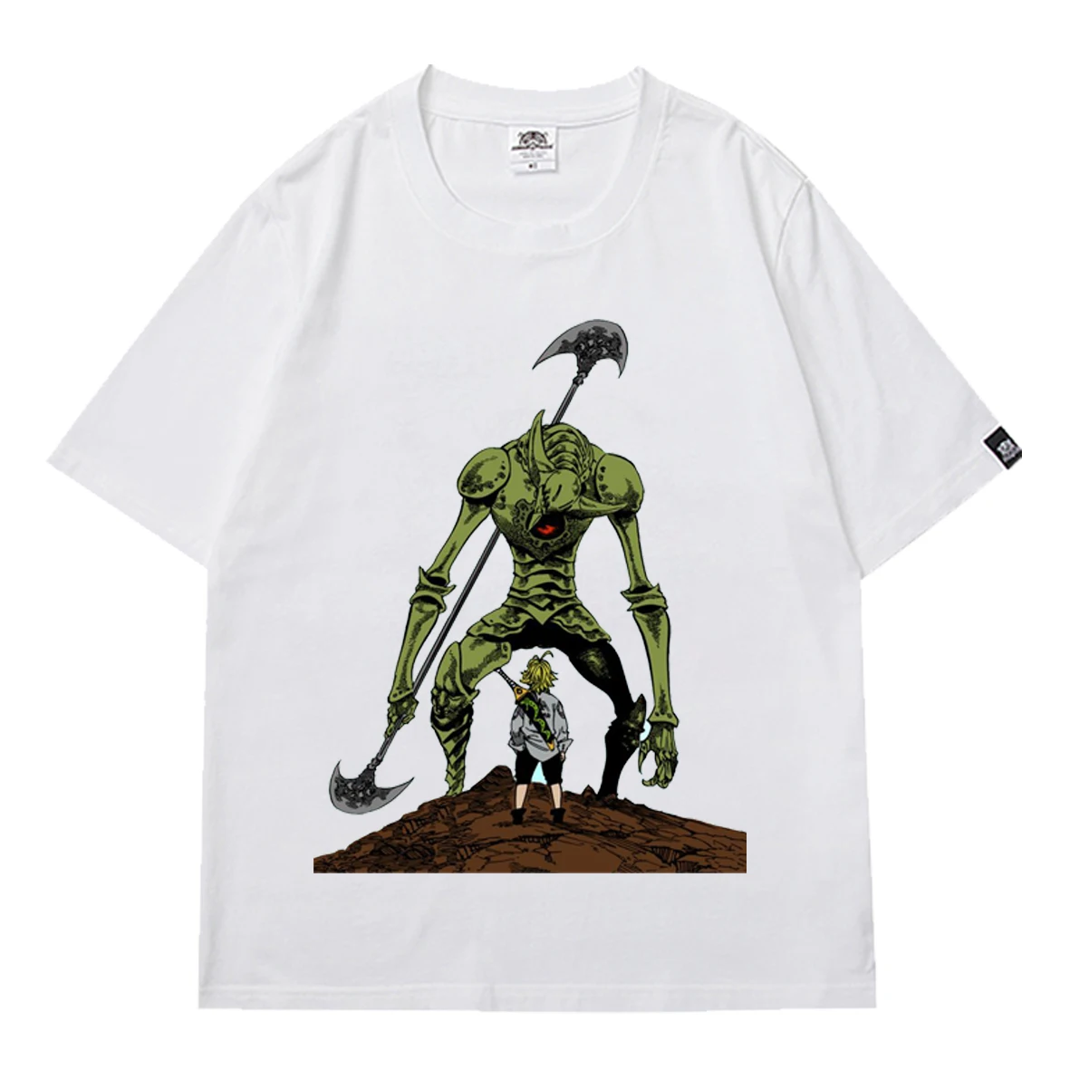 

Seven Deadly Sins Cool Anime T Shirts Teens Kids Harajuku Streetwear Tops Boys Girls Sport Casual Tee-Shirt Summer 2021 Tops