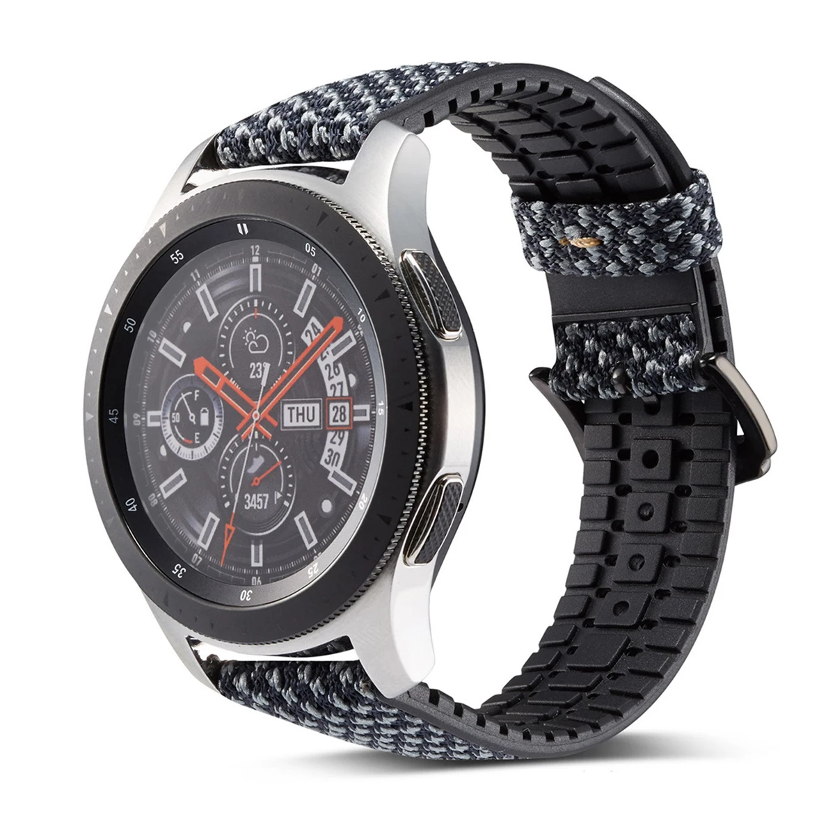 Универсальный ремень кожаный силиконовый сменный ремешок для часов