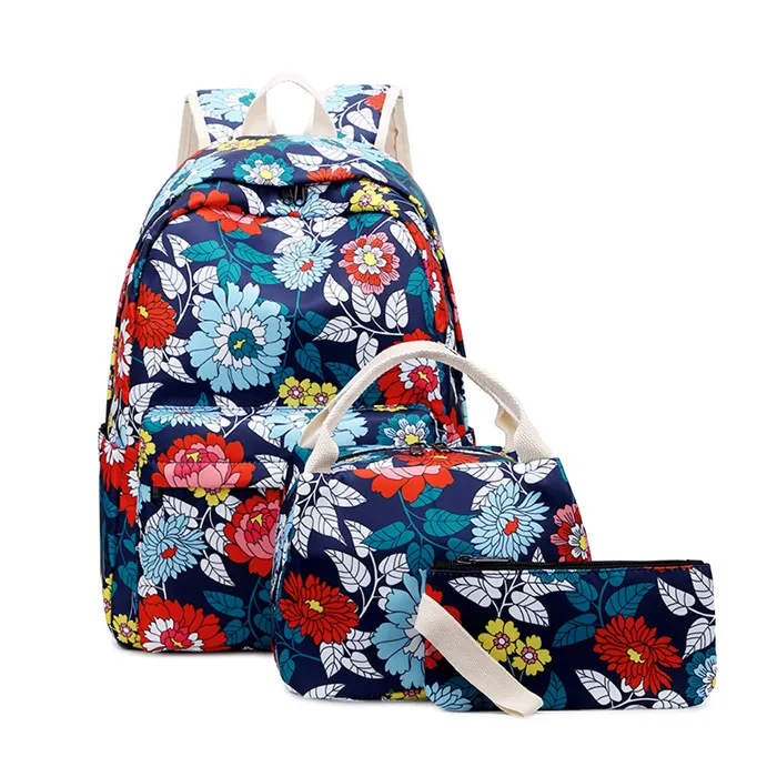 Корейский стиль, школьный рюкзак для девочек-подростков, школьный рюкзак, детские школьные сумки для девочек, рюкзак, детский школьный рюкзак, подарочный набор - Цвет: blue
