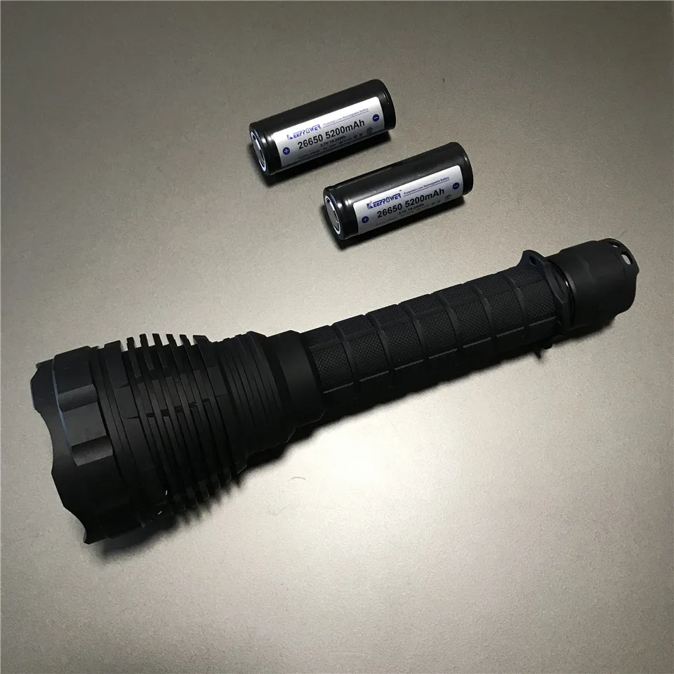Convoy L6 Мощный CREE XHP70 светодиодный фонарь на дальние расстояния 26650 аккумулятор