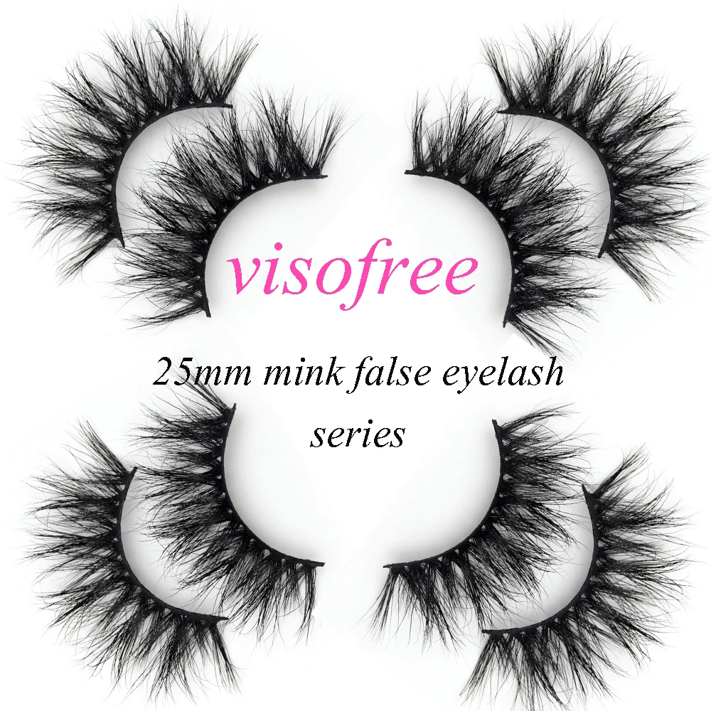Ресницы visofree 3D норковые ресницы дополнительной длины большой драматический