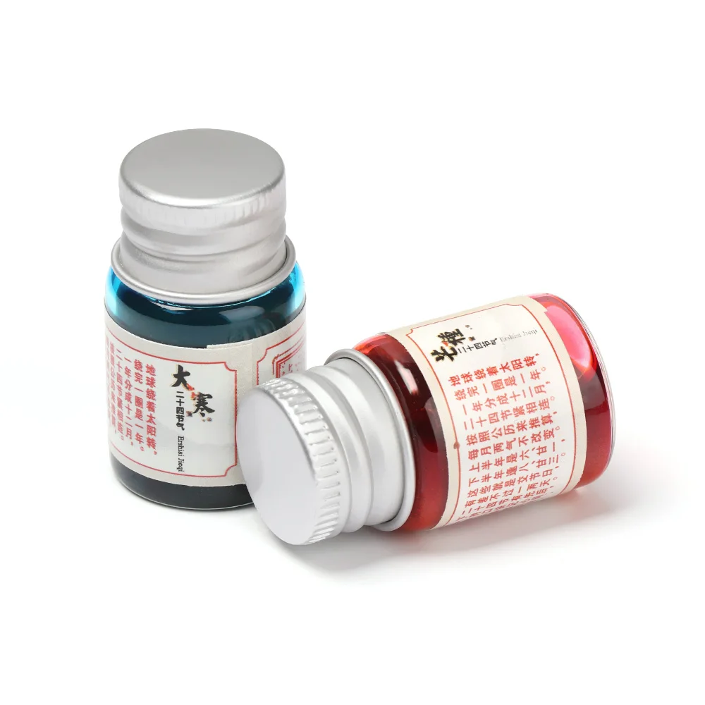 5 мл чернильная ручка для каллиграфии без углерода блестящие цветные чернила