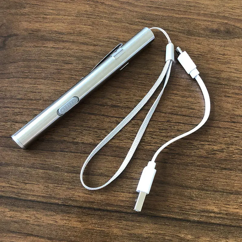 Portable Usb Flashlight Rechargeable Led Medical Camping Flashlights Home Oral Eye Ear Nose Throat Examination Flashligh | Освещение