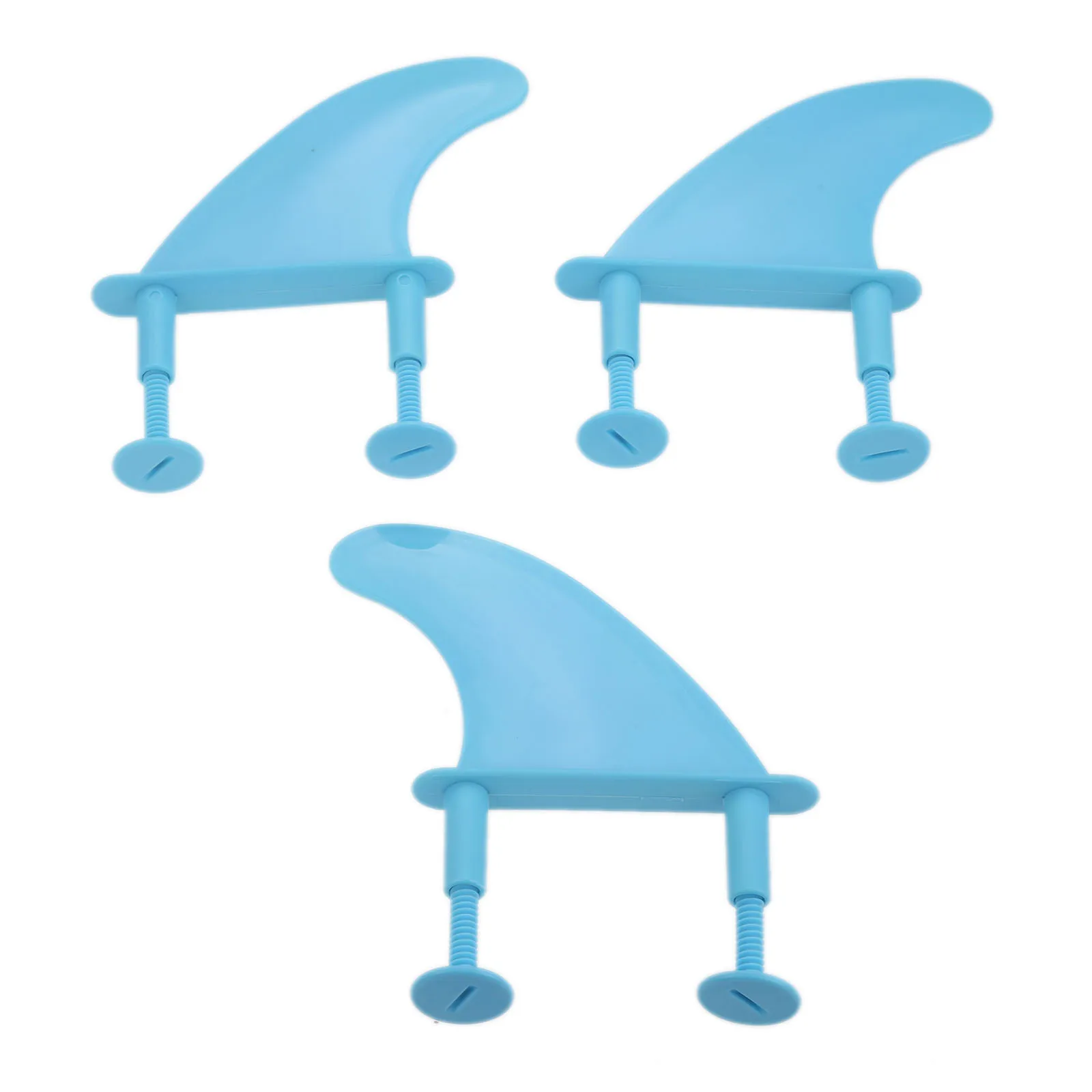 3 шт. Пластик с мягким верхом Плавник для серфинга производительность плавник