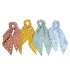 Резинка для волос женская, летняя, эластичная, с цветочным принтом