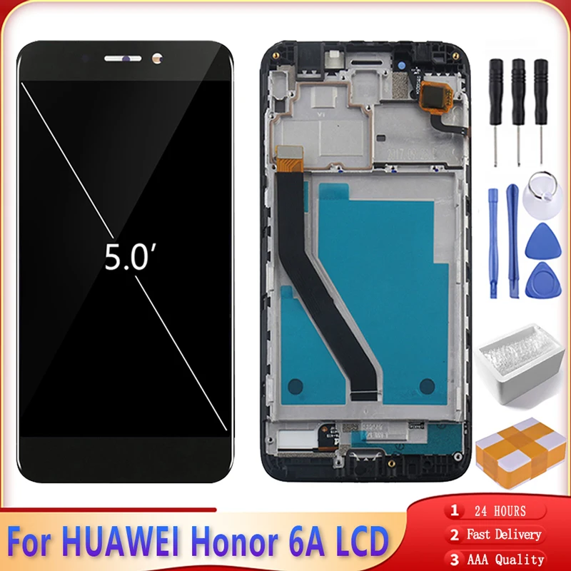ЖК дисплей 5 0 ''для Huawei Honor 6A сенсорный экран дигитайзер в сборе Замена дисплея