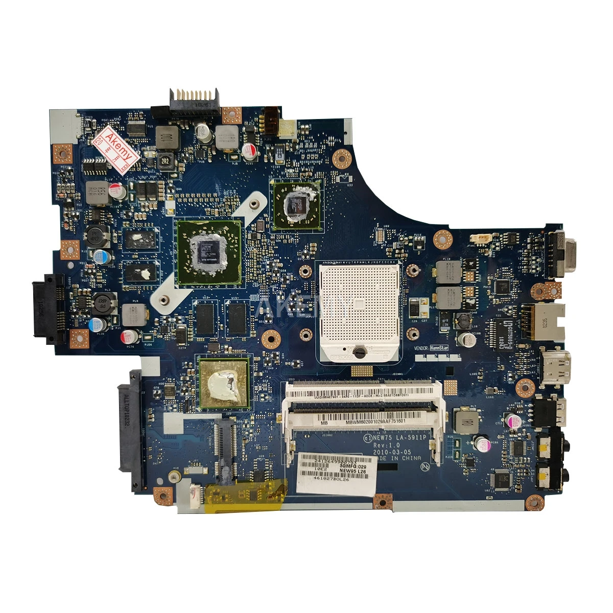 Для Acer aspire 5551 5551G 5552 5552G материнская плата для ноутбука NEW75 LA-5911P MBPUU02001 основная HD5650M