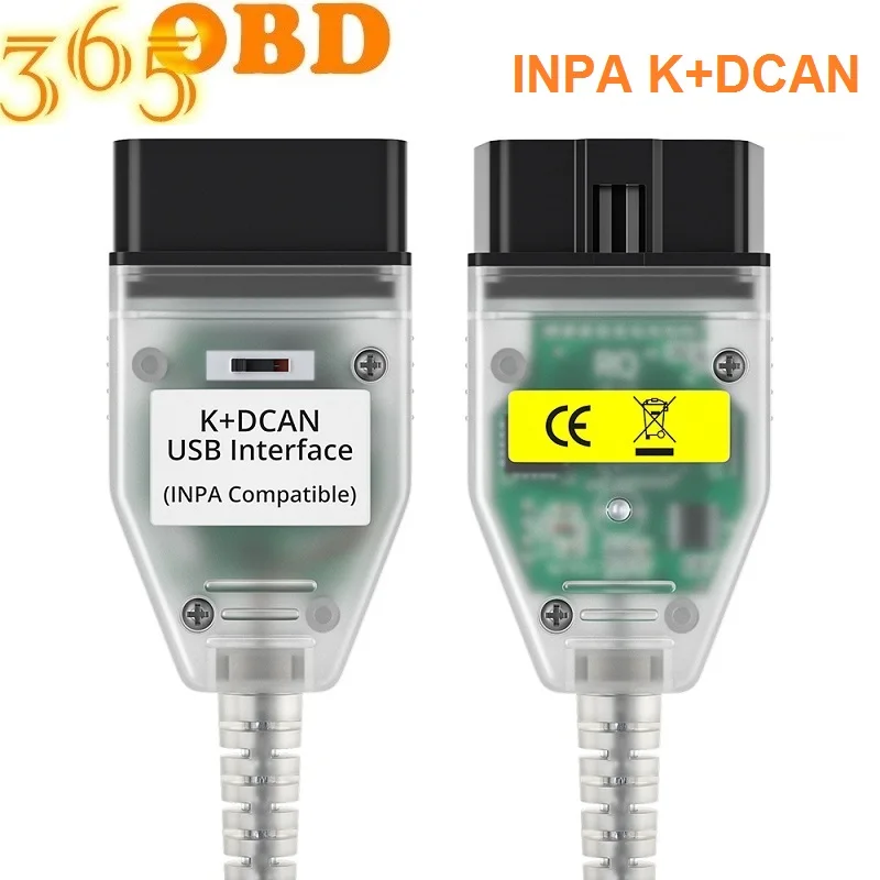 INPA K + CAN с переключателем FTDI FT232RL OBD2 для B M W DCAN Поддержка к линии кабель