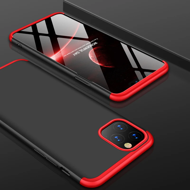 

For iPhone 11 Pro Max Case iPhone 11 Cover Vpower Three-In-One 360 Full Protector Cases for iPhone 11 11Pro 11Pro Max Back Cover