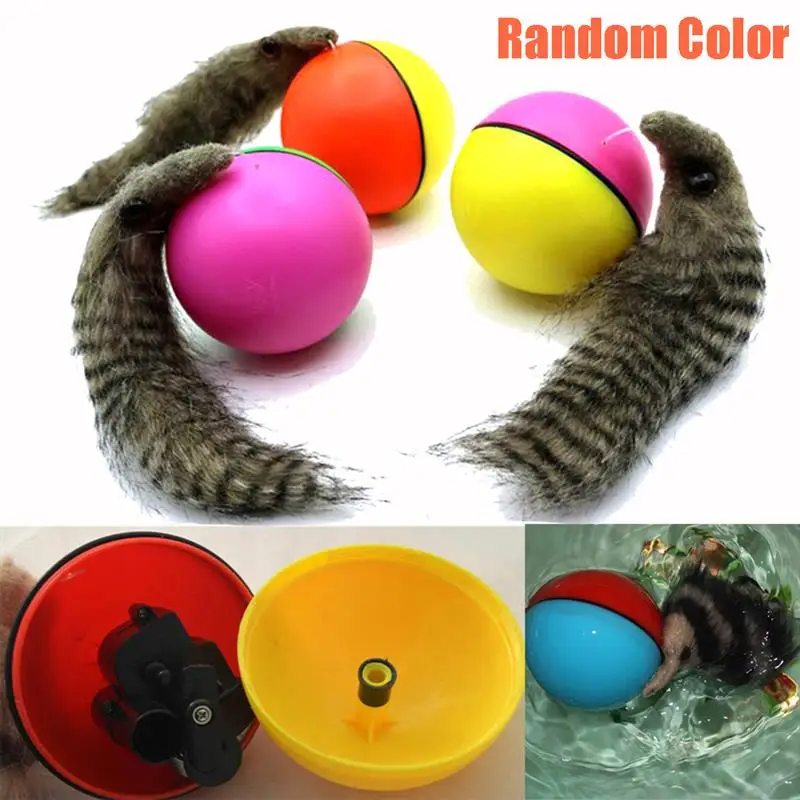 Электрический бобр вращающийся шар игрушка для домашних животных собак кошек