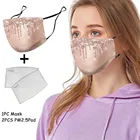 1 шт., маска для защиты от ветра и смога, с фильтром