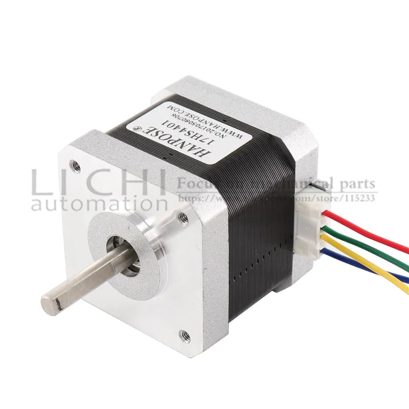 Шаговый электродвигатель Nema 17 42bygh 1.7A (17HS4401) 4 свинца 5 шт.|nema motor|nema17 stepper motorstepper motor 42