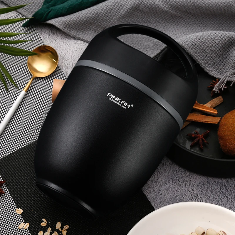 Pinka Ланч бокс с вакуумной изоляцией сохраняющие тепло пищевые герметичные