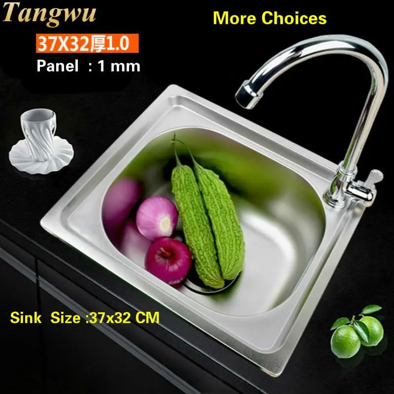 Бесплатная доставка модная Обычная Мини раковина для балкона из нержавеющей