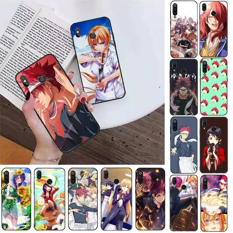 

YNDFCNB Food Wars Shokugeki No Soma Phone Case For Redmi K20 4X GO Silicone Fundas for Redmi 6pro 7 7A 6 6A 8 5plus note 9 pro