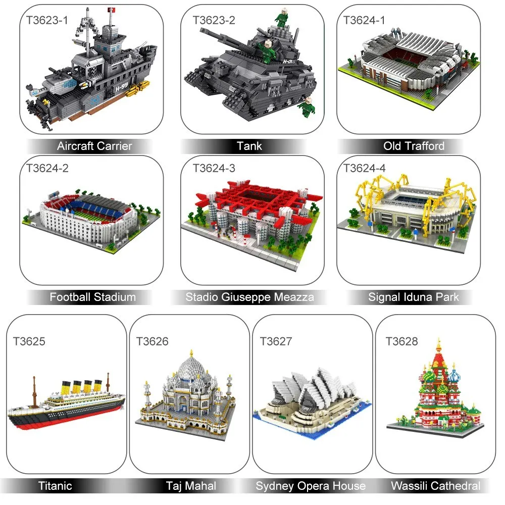 

9910-2 Military Model Tank Atomic Building Blocks Kit 1350pcs Gift Toy for Kids