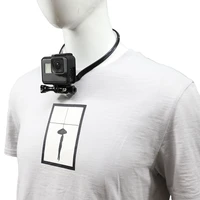 neck hold mount lanyard strap for gopro hero 9 8 7 6 5 4 3 xiaomi yi 4k sjcam sj4000 eken h9r action sports camera accessories