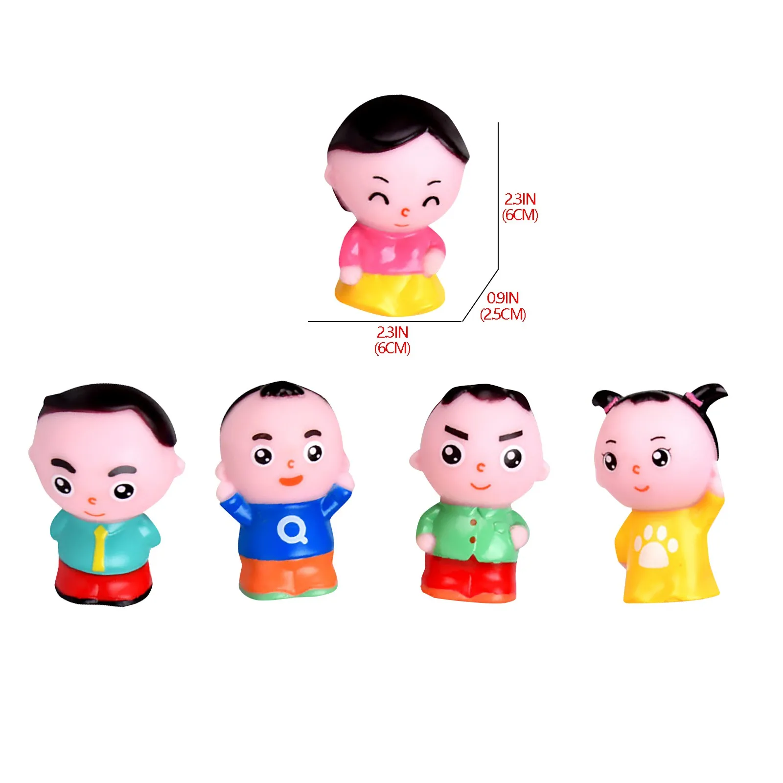 

Boy Girl Finger Puppets Early Education Soothing Finger Doll Gloves Toy Parent Child Interactive Gloves Creative Valentine's Day