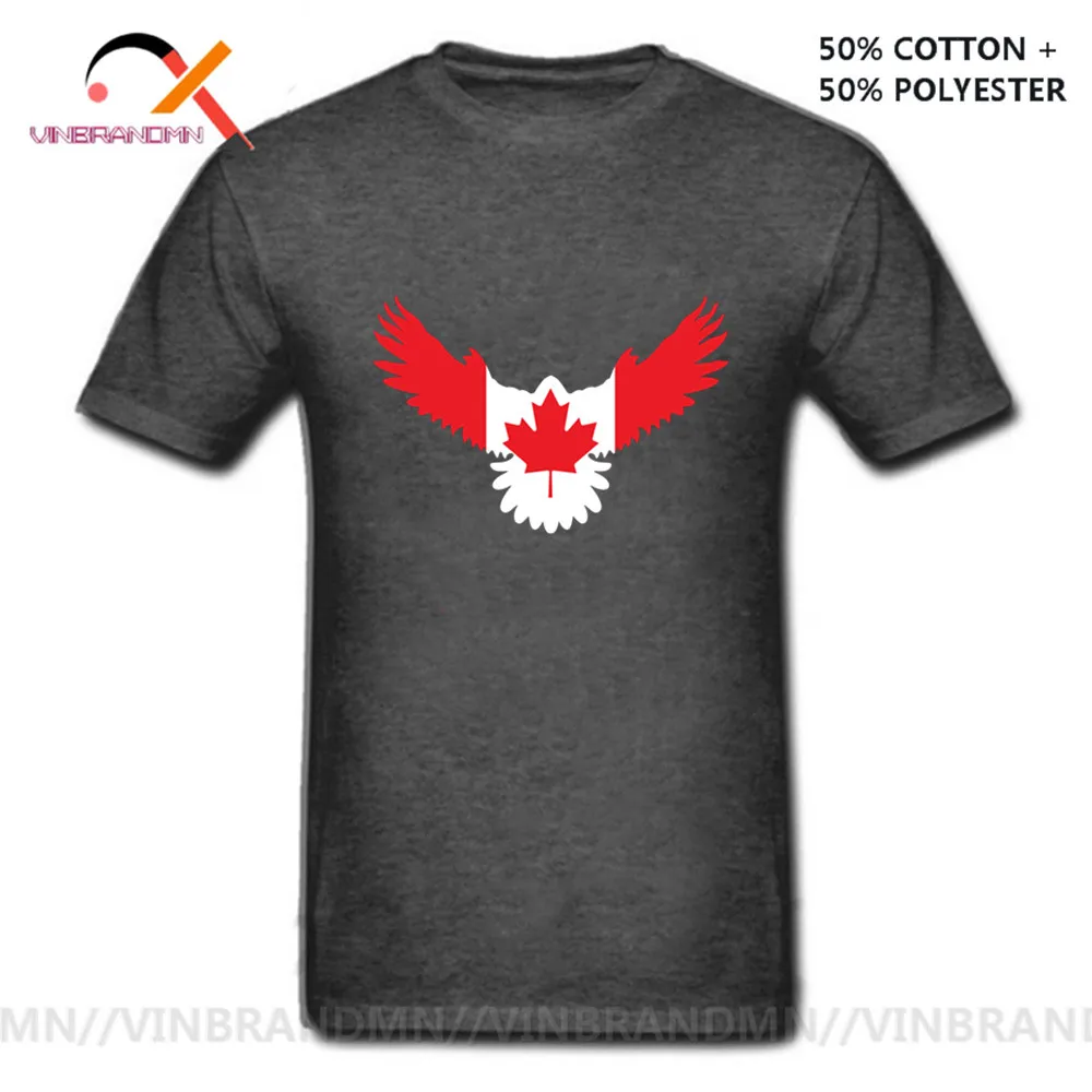 Орел флаг Канады молодой человек футболка 2020 высокое качество модные