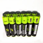 12 шт ZNTER 1,5 V AAA перезаряжаемая батарея 600mAh USB перезаряжаемая литий-полимерная батарея детская игрушка перезаряжаемая батарея