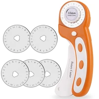 lmdz rotary cutter diy arts crafts cutting cloth tool roller wheel round knife leather paper leather craft fabrics accessories