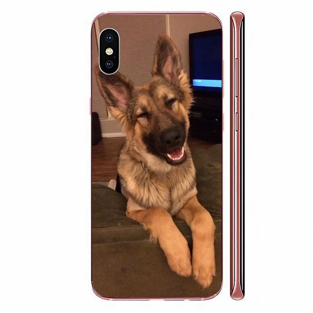 German Shepherd Dog Pup Puppy Love For Galaxy Alpha Note 10 Pro A10 A20 A20E A30 A40 A50 A60 A70 A80 A90 M10 M20 M30 M40 | Мобильные