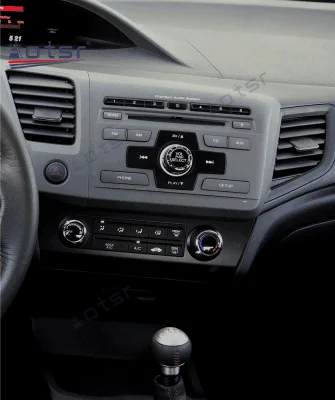 Автомобильный мультимедийный DVD-плеер Aotsr Android 10 0 4 + 64 ГБ GPS-навигация DSP для HONDA CIVIC