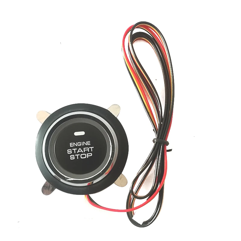 Кнопка запуска и остановки двигателя автомобиля