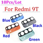10 шт.лот, оригинальное новое стекло для камеры Xiaomi Redmi 9T, стекло для задней камеры с Ahesive наклейкой