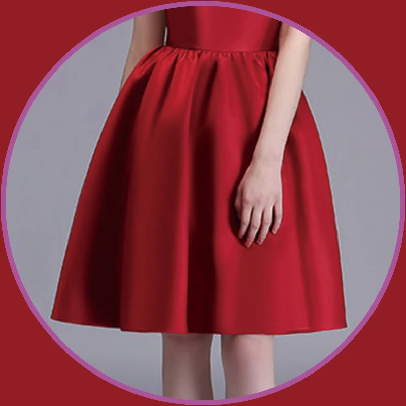 

Chiffon Graduation Dress Formal Prom Gown Sexy Backless Sleeveless Women Evening Party Dress Red Elegant Robe De Soiree