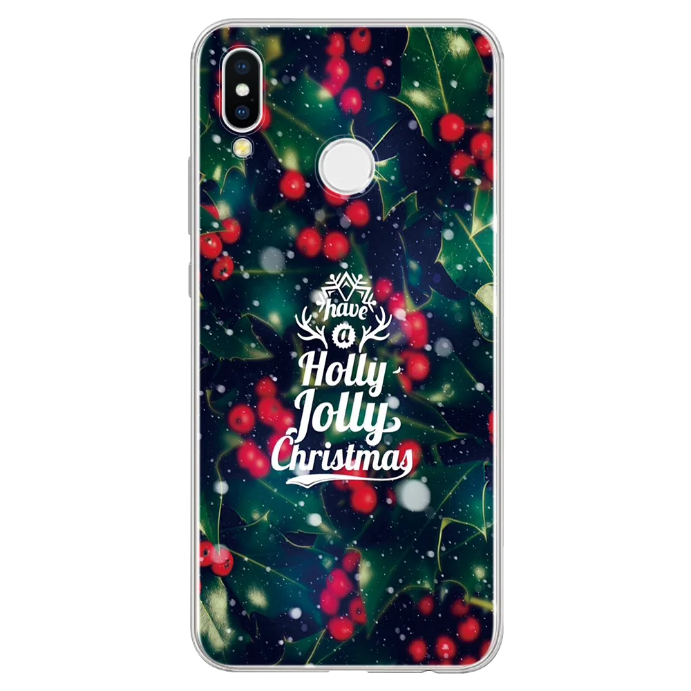 sdholly Рождество покрытие стола для huawei P20 Pro P30 P8 P9 P10 Коврики 10 20 30 Lite P Smart для huawei Honor 7A 8X9 10 Lite TPU чехол - Цвет: sdholly