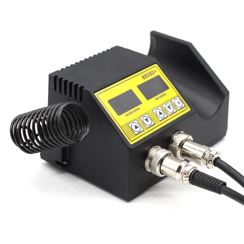 Переработанная паяльная станция 8586D SMD BGA воздуходувка горячего воздуха тепловая