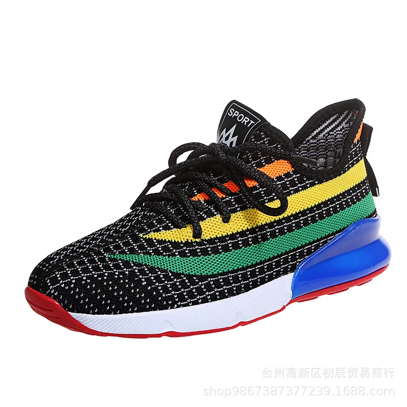 

Trendy Mesh Daddy Shoes Fall 2021 Fashion Large Size Color-blocking Round Trifle Platform Sports Casual Shoes