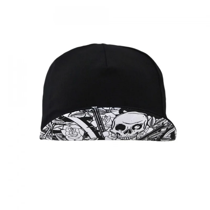 Flowers Skull Black New Classical Cycling Caps OSCROLLING | Спорт и развлечения