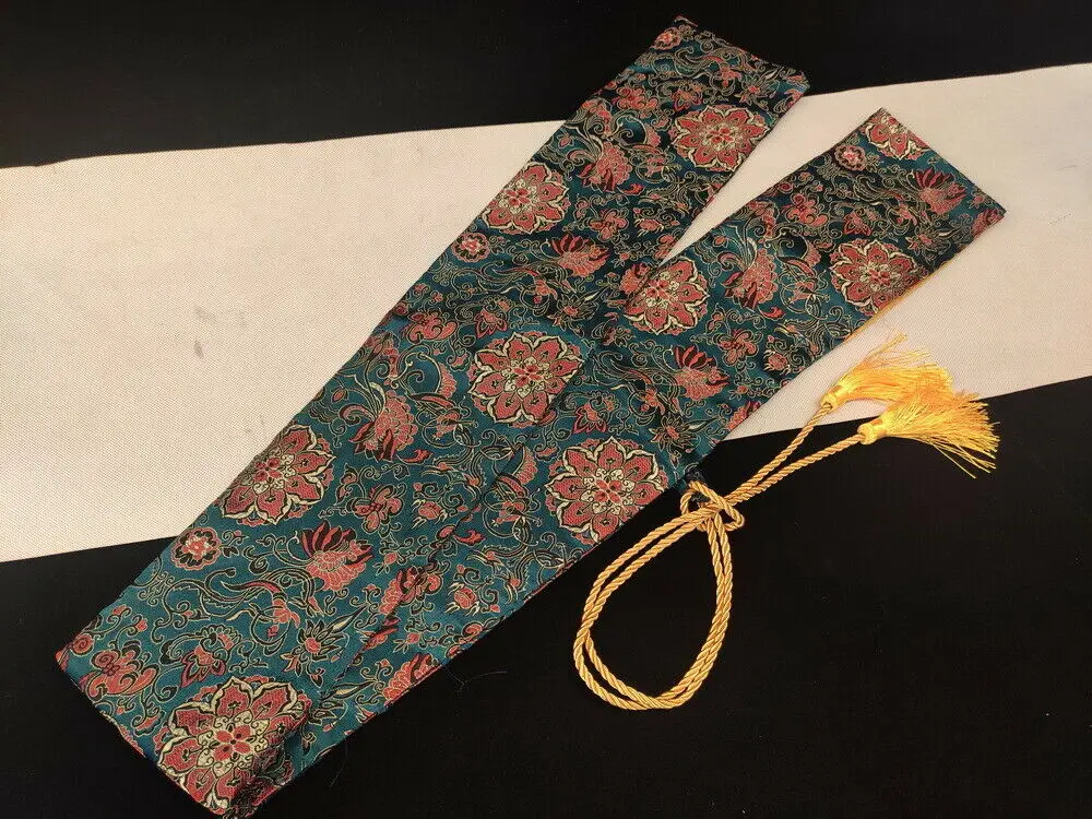 Роскошный Шелковый Меч с цветком 130 см сумка для защиты японского катаны меча