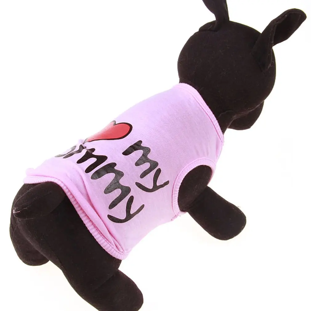 4 цвета милая жилетка для домашних питомцев собачья одежда пальто щенков