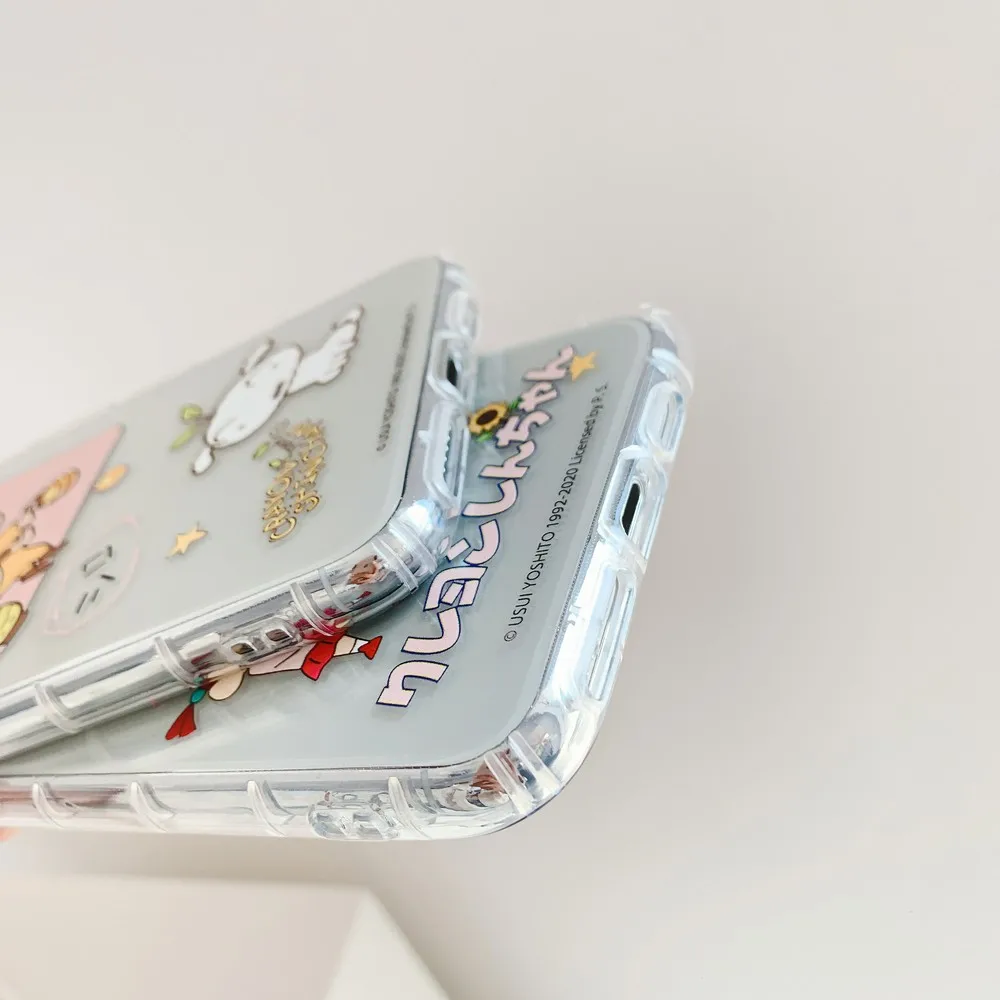 

Cute little new mobile phone case for iPhone SE 2020 11 Pro X XS Max XR 7 8 Plus cartoon transparent sleeve hot sale