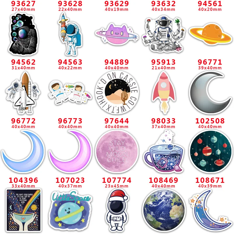 

DIY Craft Supplies Sewing Accessories Cartoon Printed Planar Resins Mold 10 Pieces. PR-93627