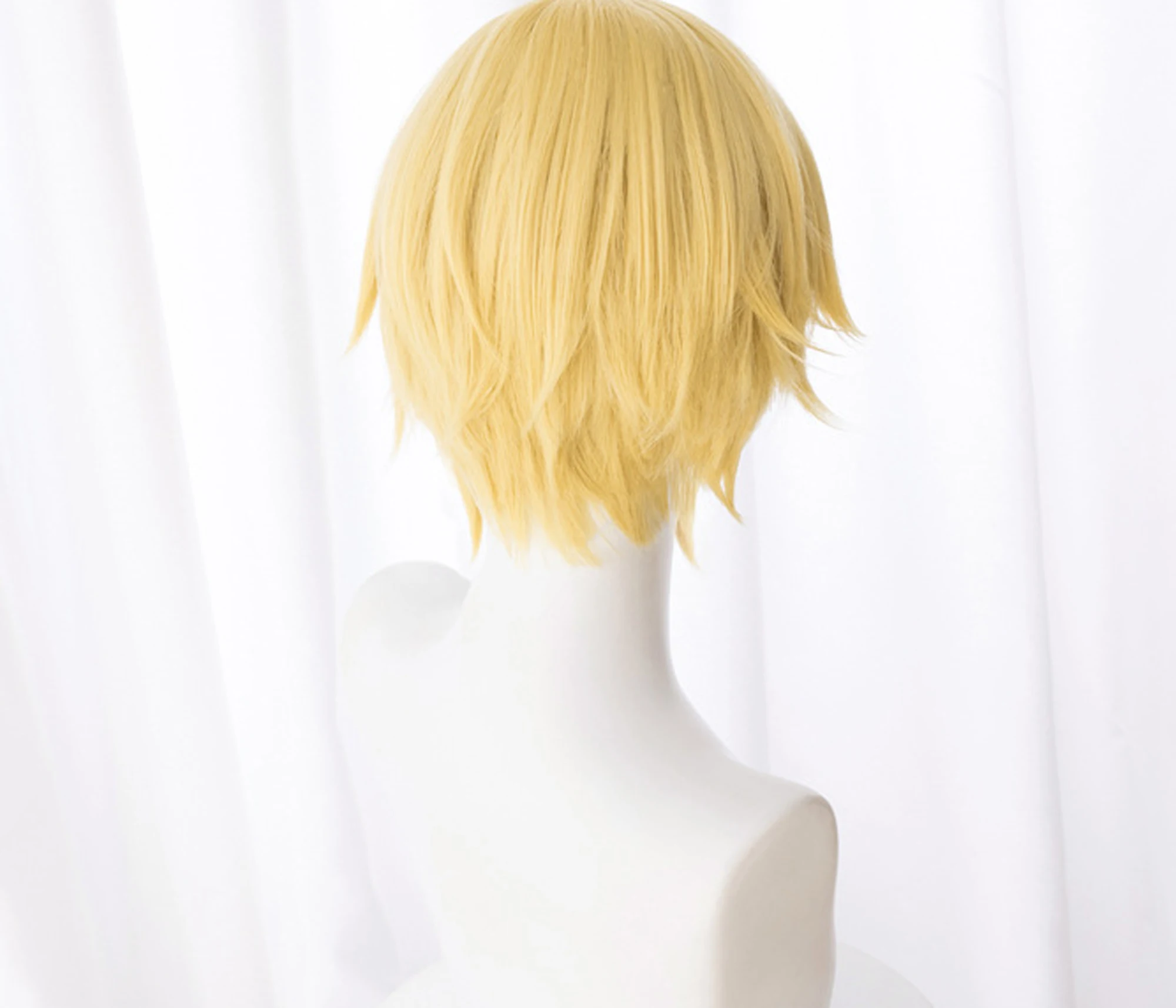 Sword Art Online Alicization SAO Eugeo косплей парик для волос синтез желтый полукрученый
