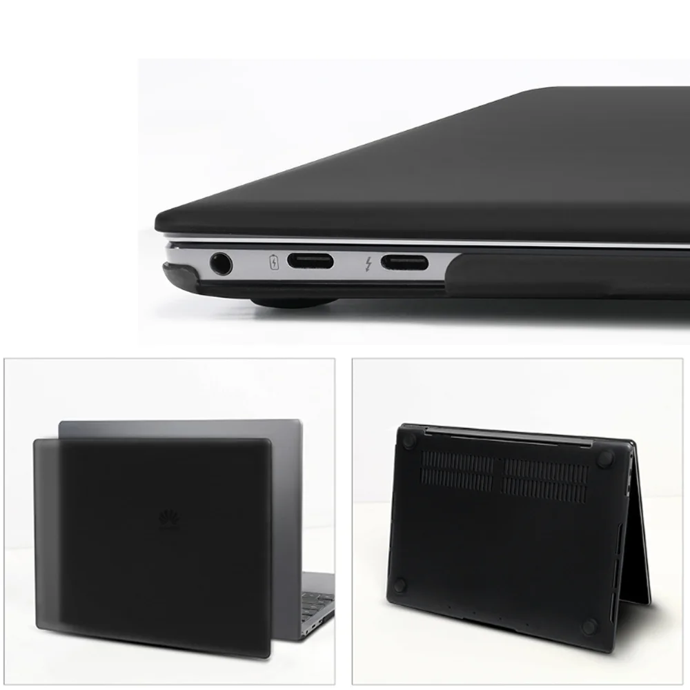 Чехол для ноутбука Huawei MateBook 13 14 D14 D15 2021 2020 матовый черный Жесткий Mate Book X Pro 9/X