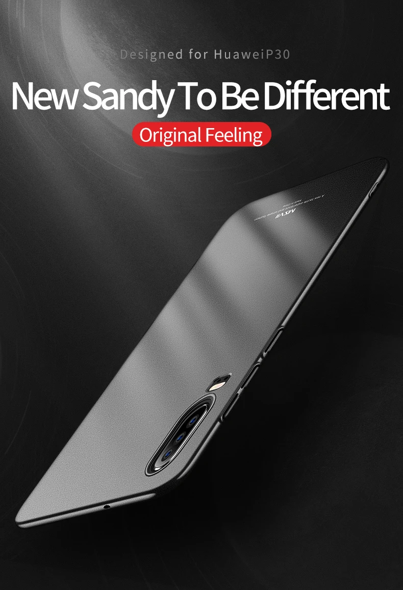 Для huawei P30 чехол MSVII Жесткий PC матовый чехол Ультра Тонкие Матовые чехлы для huawei P20 P30Lite P30 Lite Pro Чехол