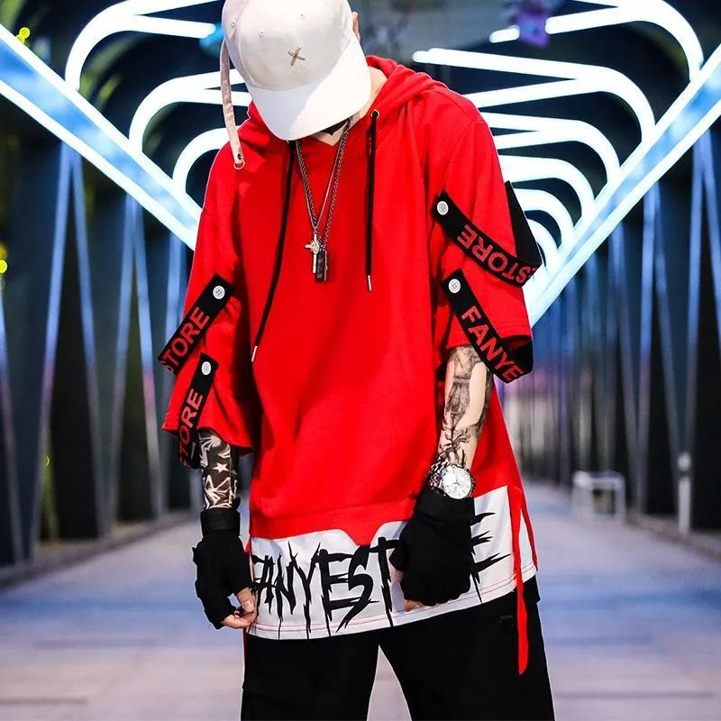 NiceMix 2020 Harajuku буквенный принт женские футболки с коротким рукавом поддельные 2 шт.
