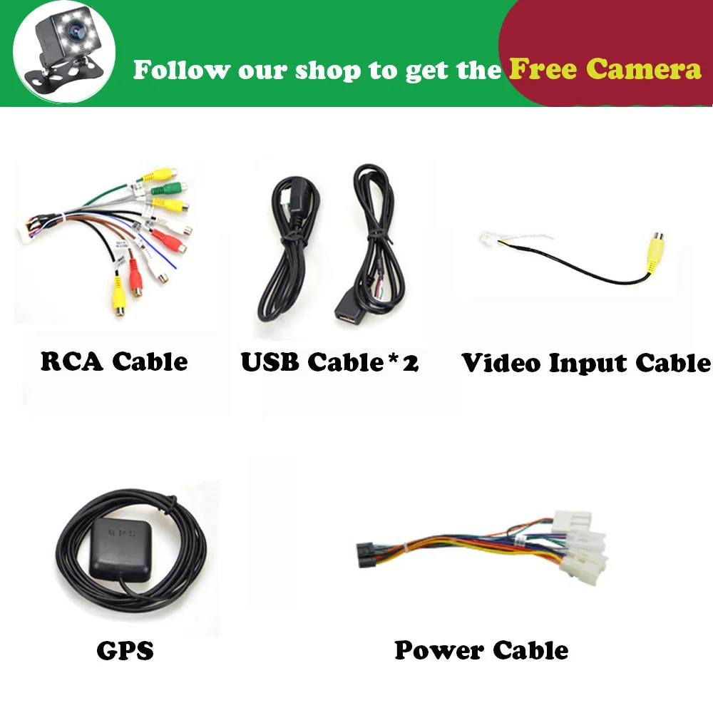 

Android 9.0 WIFI Car Radio Navigation GPS Head Unit For Toyota Corolla E140/150 2006-2013 Tape Recorder Split Screen No DVD OBD