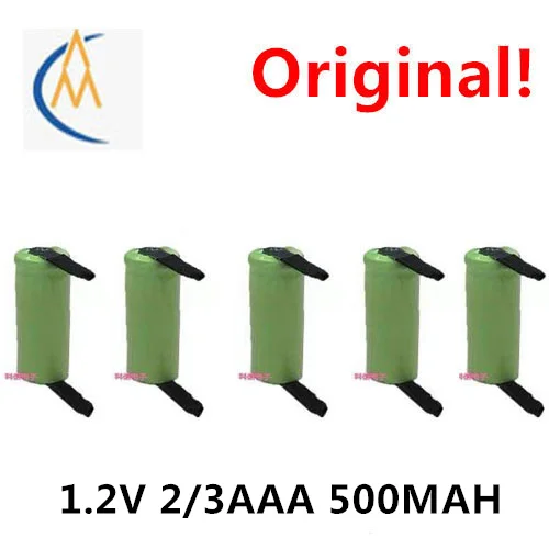 buy more will cheap 5PCS NI-MH 2 / 3aaa500mah 1.2V Superman razor flashlight electric baton 3.6V rechargeable battery brand new