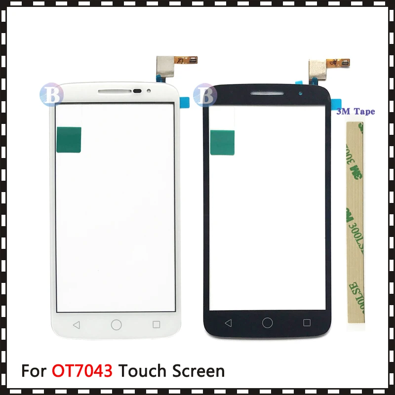 Сменный высококачественный дигитайзер сенсорного экрана для Alcatel One Touch POP 2 7043 OT7043