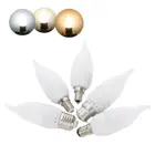 Светодиодная лампа в виде свечи, 3 Вт, E14, E27, B22, B15