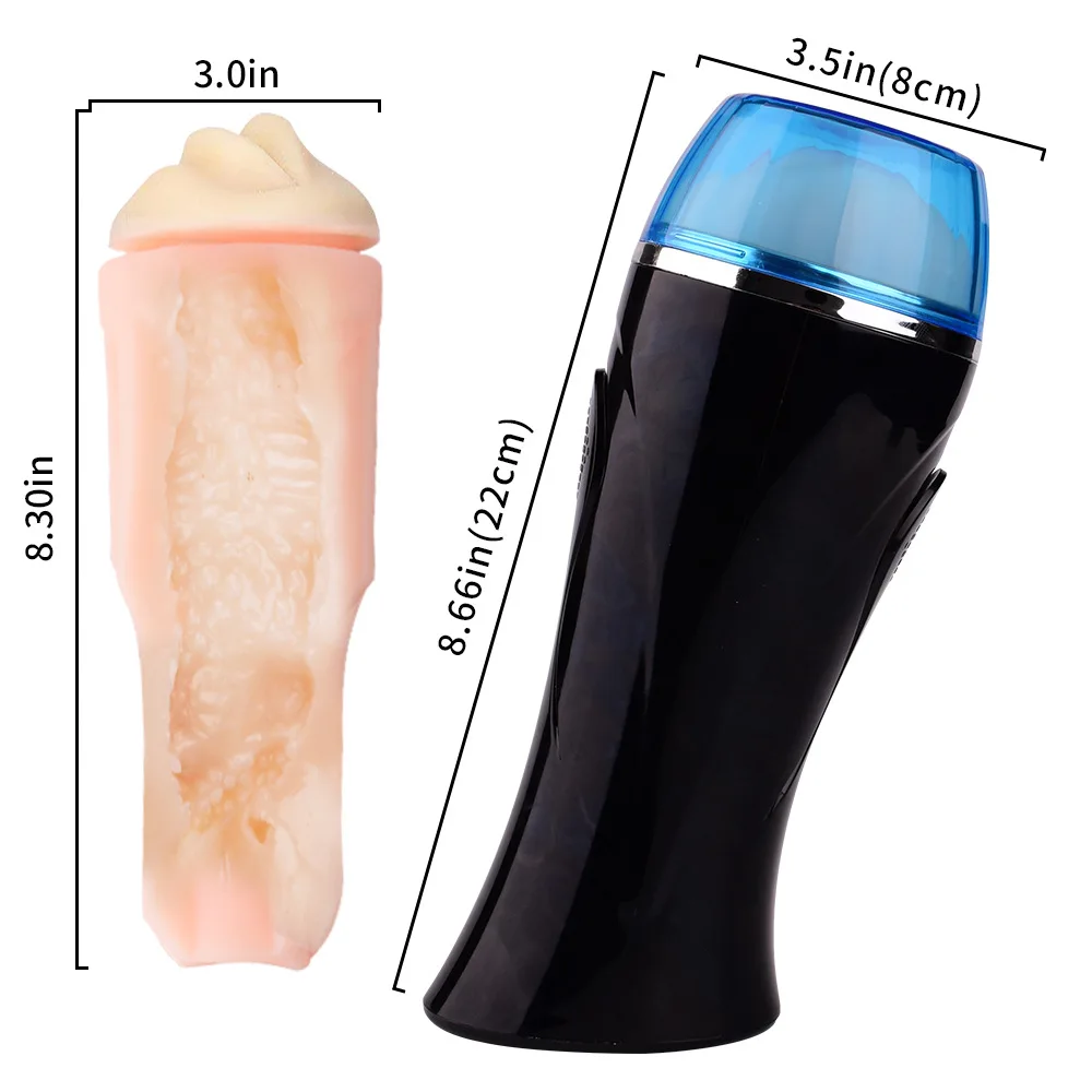 Глубокая глотка минет Мужской мастурбатор искусственная Реалистичная чашка для