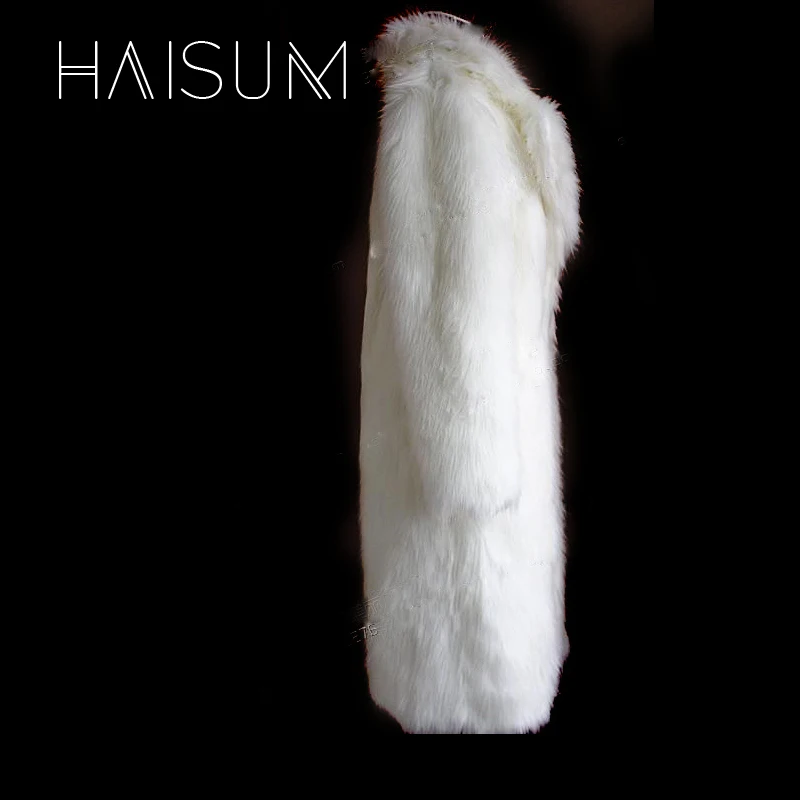 Женское меховое пальто ветровка зимняя теплая белая красная имитация лисьего