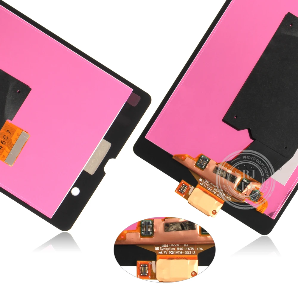5 &quotЖК дисплей для SONY Xperia Z (Сони Иксперия З) LCD сенсорный экран с рамкой L36H C6603 C6602
